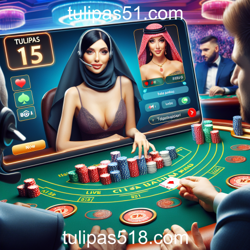 A Revolução dos Jogos Ao Vivo em tulipas51.com